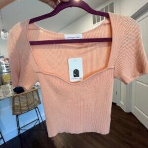 Seventeen Stars sweater Top Peach